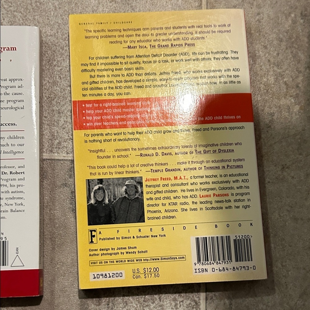 ADHD Parenting Book Set - Picture 3 of 3